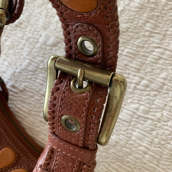 Isabella Fiore Leather Handbag - Picture 5 of 9